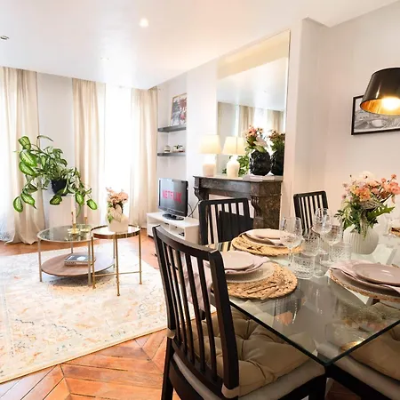 דירה 6 Guests Flat Champs Elysees 2 Bdr פריז