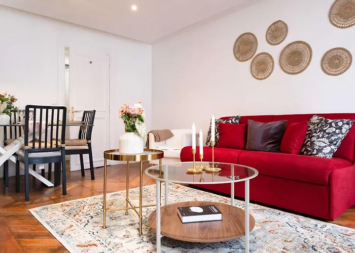 Апартаменты 6 Guests Flat Champs Elysees 2 Bdr Париж